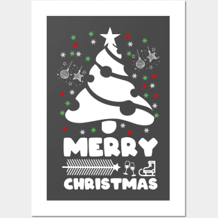 Merry Christmas Posters and Art